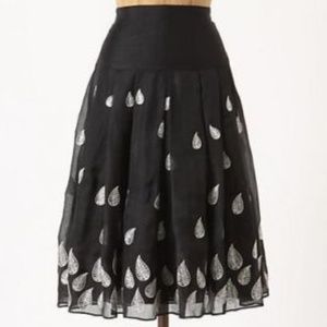 New Anthropologie Beaufort Gale Skirt by M Soeurs